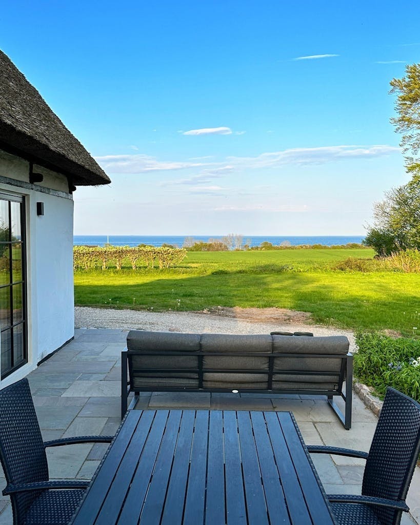 5 Utsikten fra gjestehusets terrasse